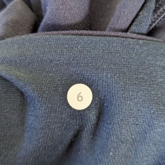 Lululemon Wunder Under Blue Camo Lotus Leggings 6 Activewear Athleisure Gym - Picture 2 of 14